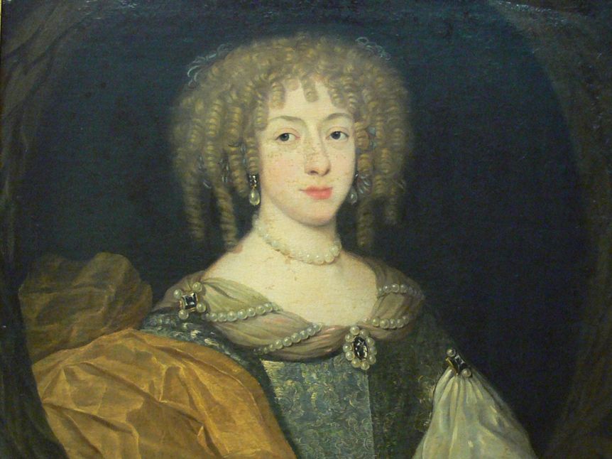 Schloss Heidelberg, Porträt Liselotte von der Pfalz, 1670/1671