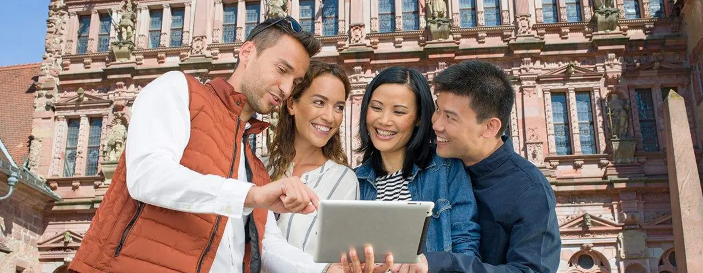 Château de Heidelberg, Visiteurs