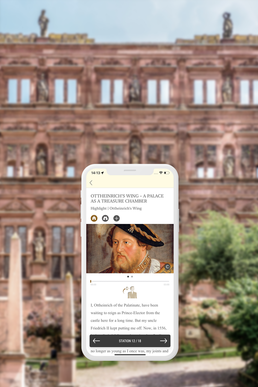 Heidelberg Castle, adventure tour highlight station